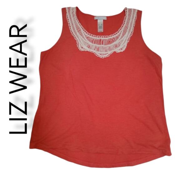 LIZ WEAR Women's Tank Top, Size XXL - Picture 1 of 6